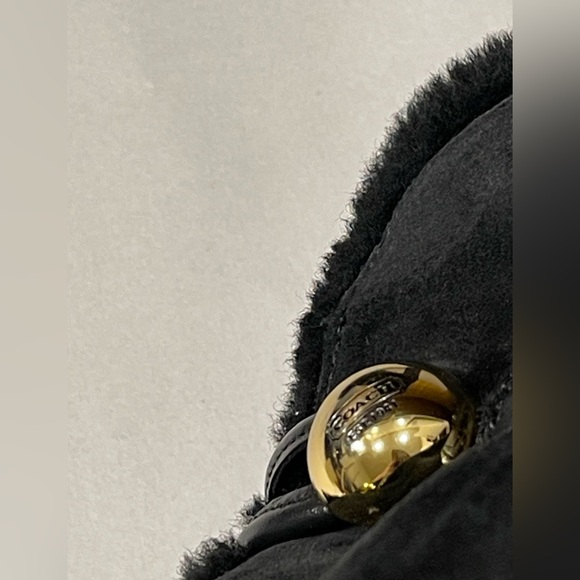 Coach Lenora black suede ankle boots - Picture 9 of 11